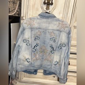 William Rast blue Jean jacket size Large